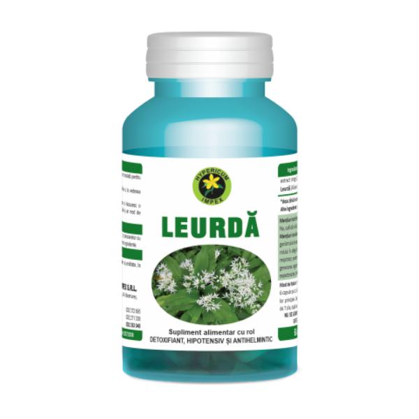 Supliment alimentar Hypericum Leurda, 60 capsule
