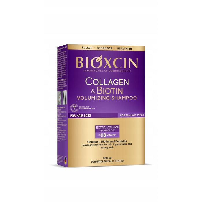 Șampon Bioxcin Colagen și biotină pentru volum, 300 ml