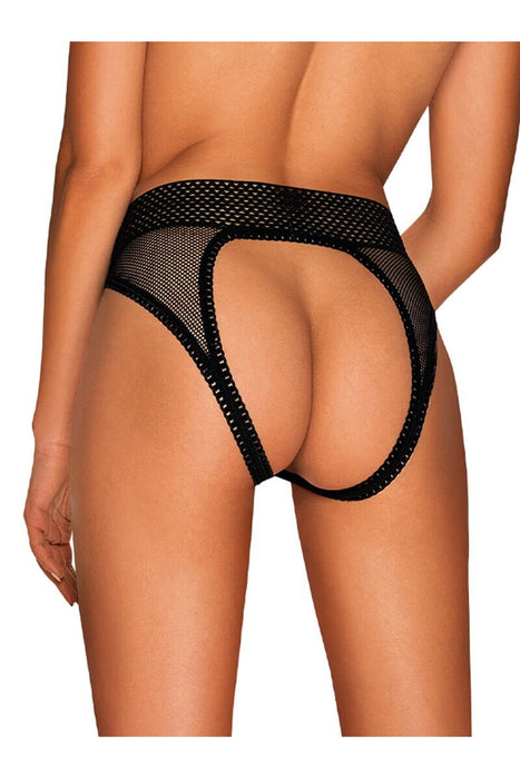Chiloți sexi, Obsessive, Strapelie, Negru, L/XL