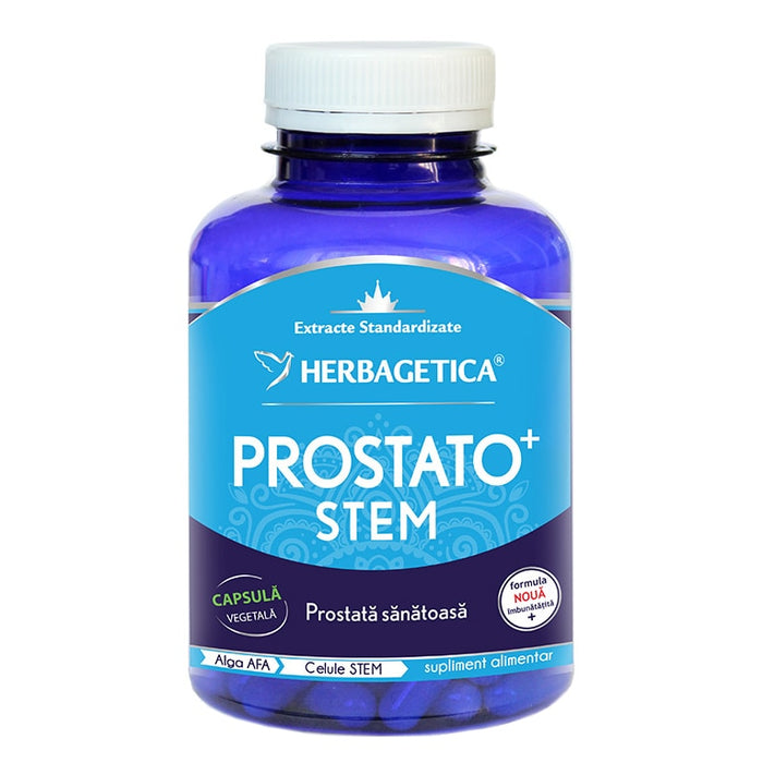 Supliment alimentar Herbagetica Prostato + Stem, 60 capsule vegetale
