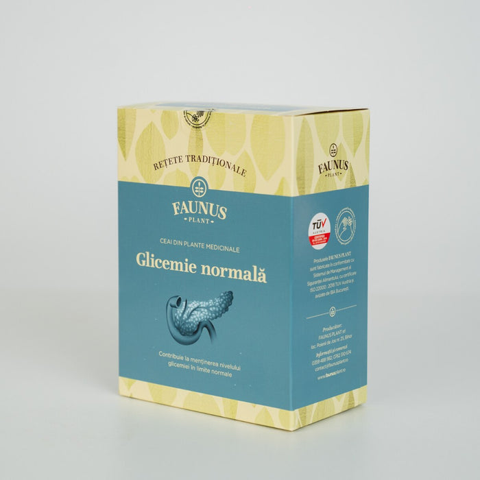 Ceai din plante Faunus Plant Glicemie normală, 180 g