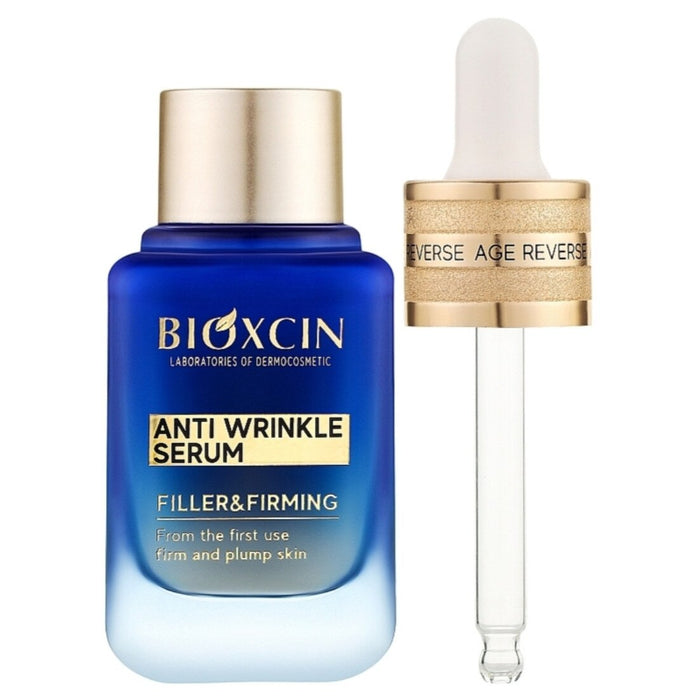 Ser de noapte Bioxcin Age Reverse, cu retinol, colagen și acid hialuronic, 30 ml