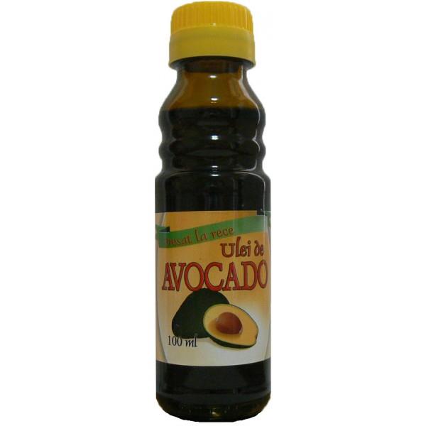 Ulei de avocado Herbavit, presat la rece, pentru uz intern, 100 ml