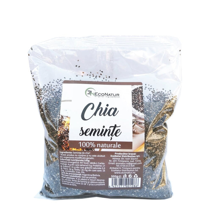 Semințe de chia EcoNatur, 500 g