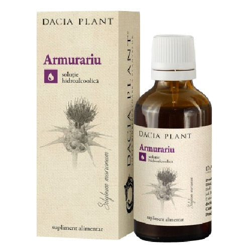 Tinctură de armurariu Dacia Plant, soluție hidroalcoolică, 50 ml