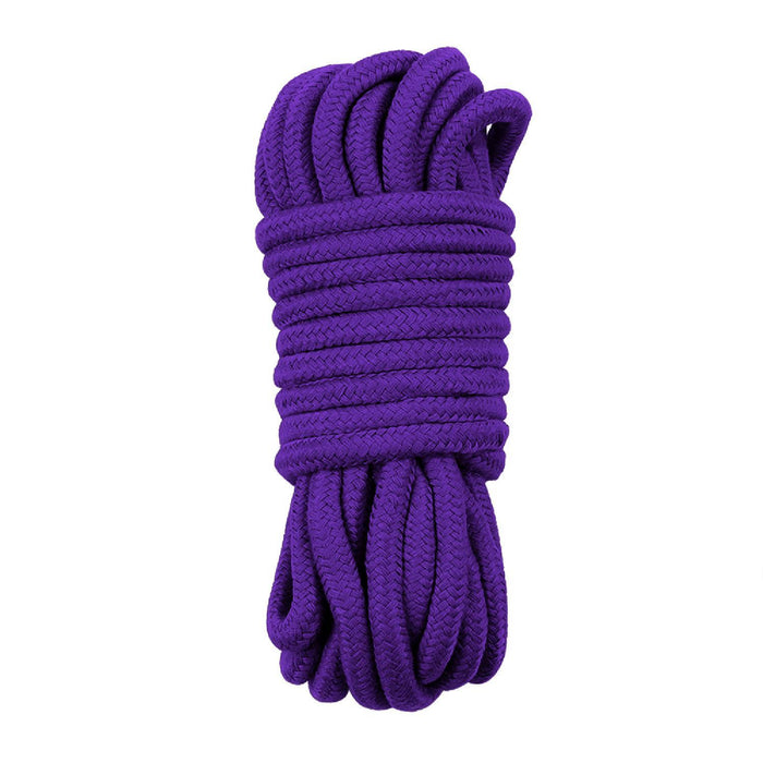 Sfoară bondage, Lovetoy, bumbac moale, mov, 10 m