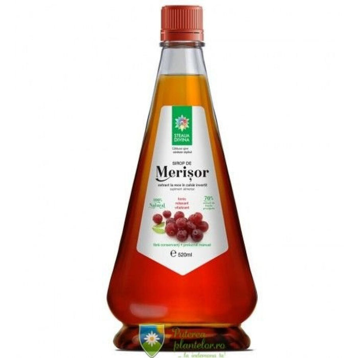 Sirop de merișor Santo Raphael, 520 ml
