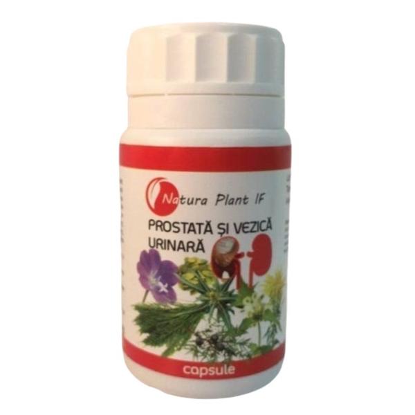 Supliment alimentar Natura Plant Poieni Prostata și Vezica Urinară, pentru bărbați, 60 capsule