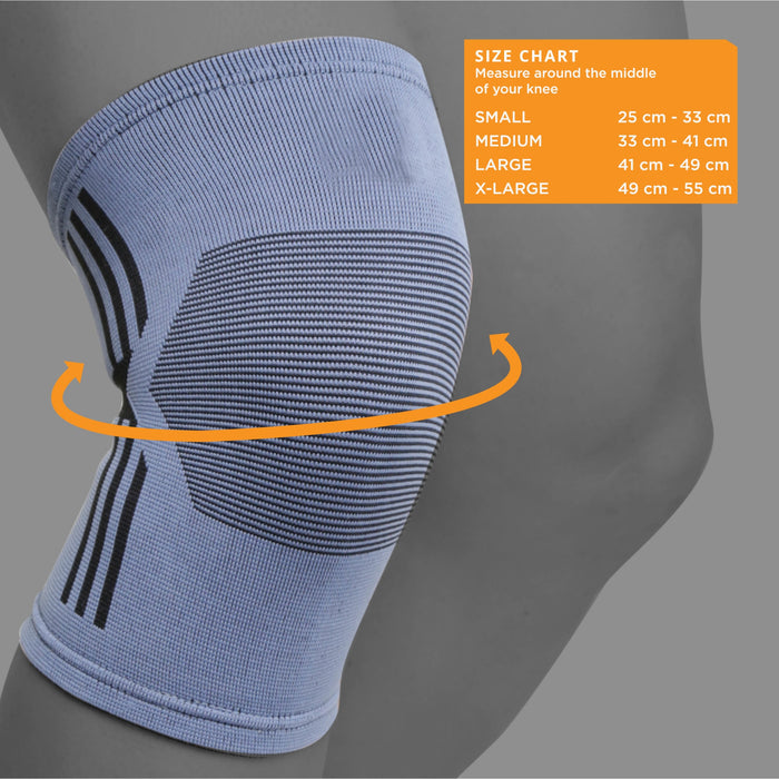 Genunchieră elastică Kedley, mărimea XL, 1 bucată