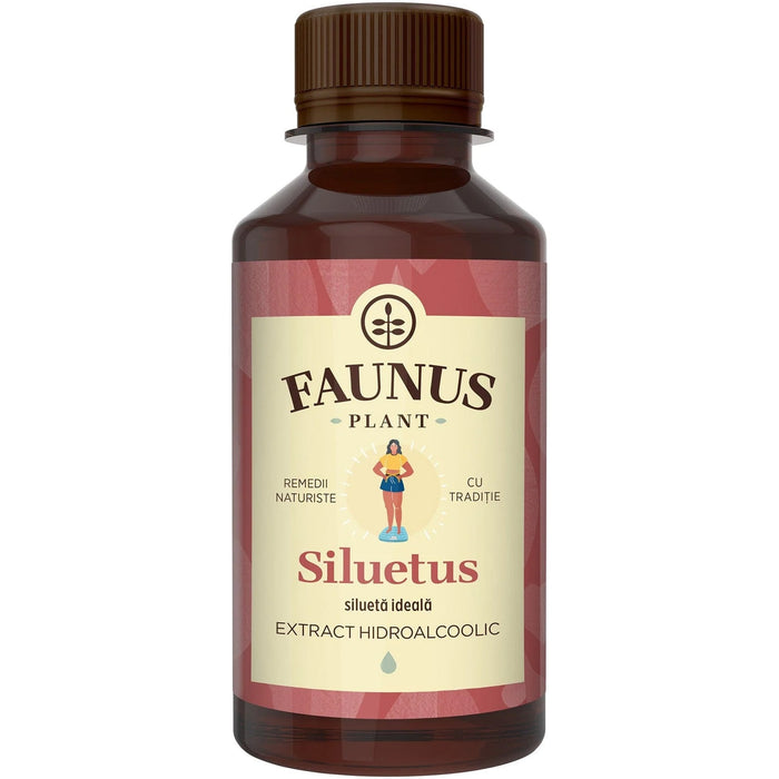 Tinctură Faunus Plant Siluetus, extract hidroalcoolic, 200 ml