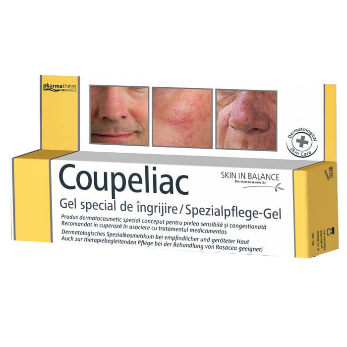 Gel de îngrijire Zdrovit Coupeliac, pentru piele sensibilă, 20 ml