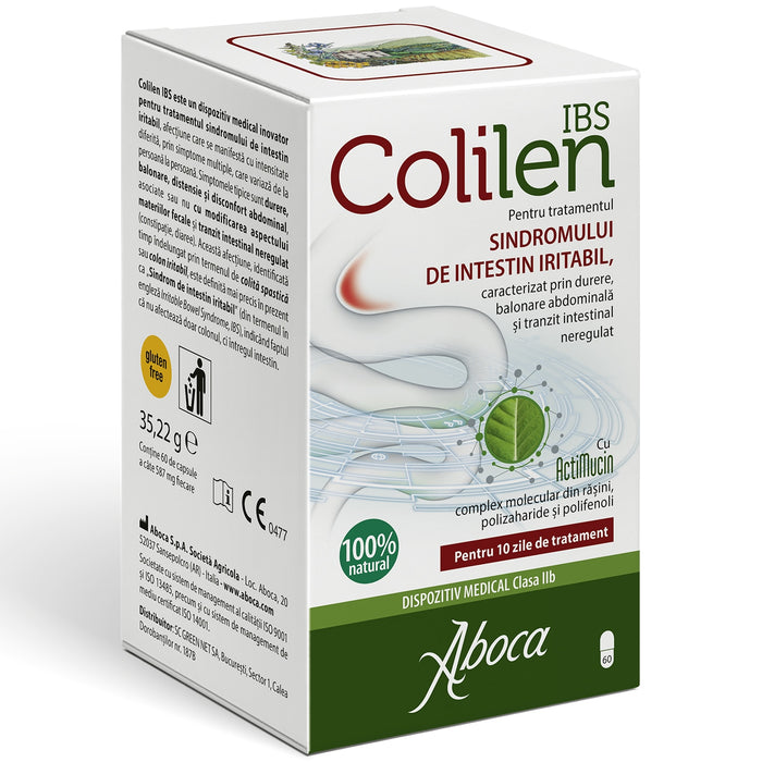 Dispozitiv medical Aboca Colilen IBS, 60 capsule