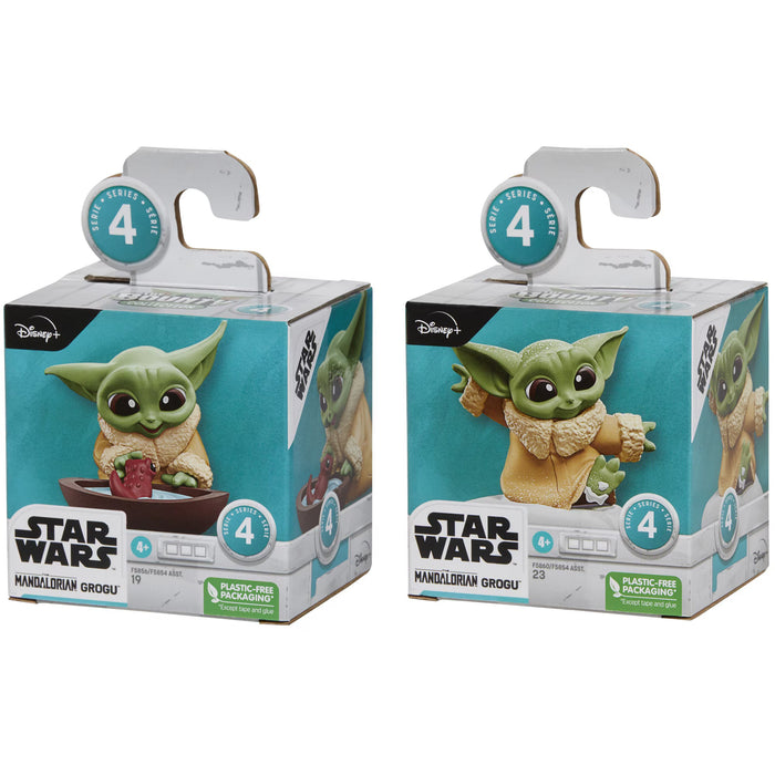 Figurină Hasbro Star Wars The Mandalorian, Grogu, diverse modele, 6–7 cm, 4+ ani