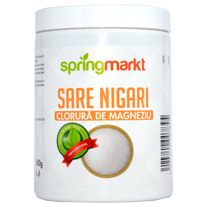 Sare Nigari Springmarkt, clorură de magneziu, 600 g