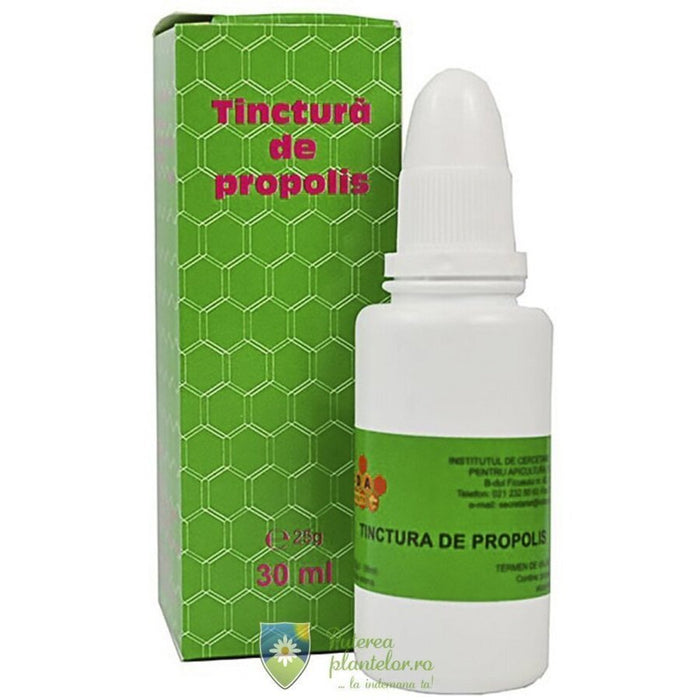 Tinctură de propolis Institutul Apicol, 30 ml