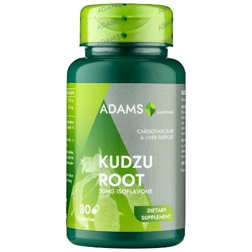 Supliment alimentar Adams Vision Kudzu Root, 375 mg, 30 capsule vegetale