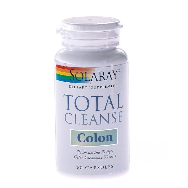 Supliment alimentar Solaray Total Cleanse Colon, capsule vegetale, 60 capsule