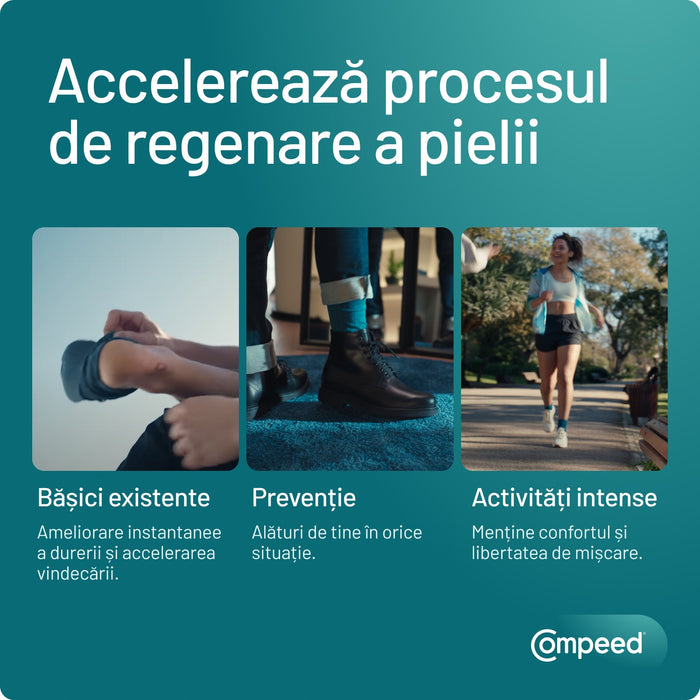 Plasturi pentru bășici la degete Compeed, 8 bucăți