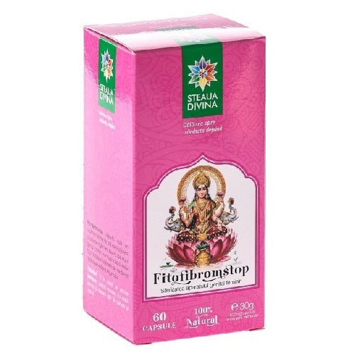 Supliment alimentar Steaua Divina Fitofibromstop, 60 capsule