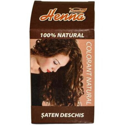 Vopsea de păr Henna Sonia Henna, șaten deschis, pudră, 100 g