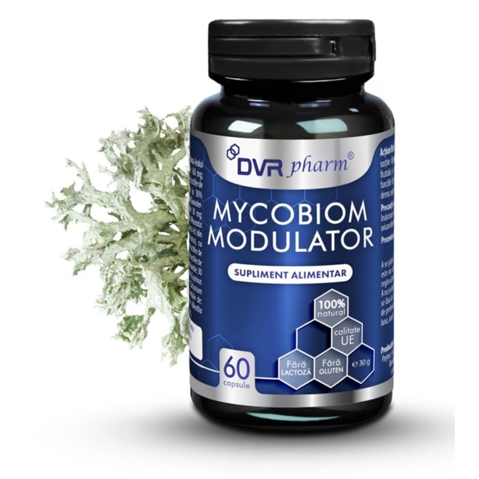 Supliment alimentar DVR Mycobiom Modulator, 60 capsule