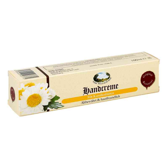 Crema de mâini, Vom Pullach Hof, cu extract de flori de mușețel, 100 ml
