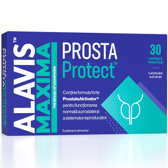 Supliment alimentar Alavis Maxima ProstaProtect, capsule vegetale, 30 capsule