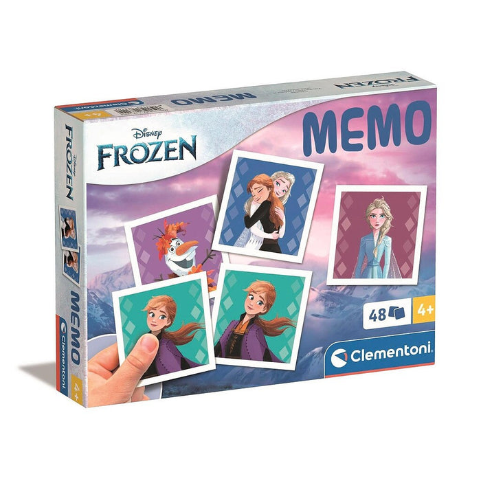 Joc memo Clementoni Disney Frozen, 48 de cărți, 4+ ani