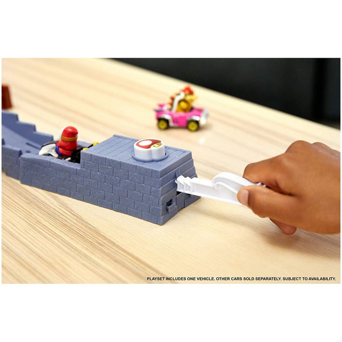 Set de joacă Hot Wheels, Pista Mario Kart, Fantoma Înfricoșătoare