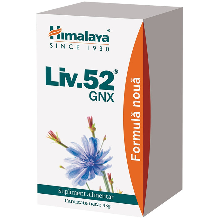 Supliment alimentar Himalaya Liv.52 GNX, 60 comprimate