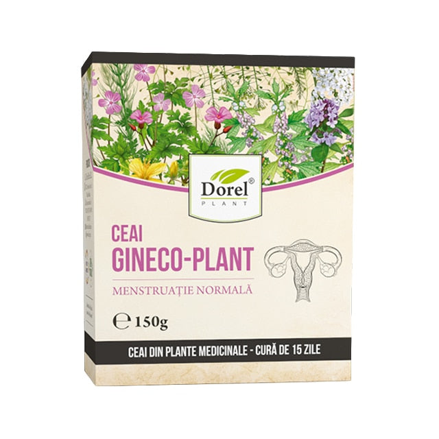 Ceai de plante Dorel Plant Gineco-Plant, uz intern, 150 g