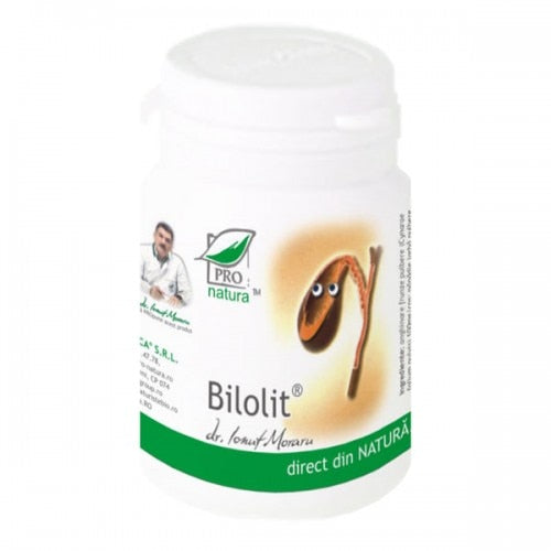 Supliment alimentar Medica Farmimpex Bilolit, 60 capsule