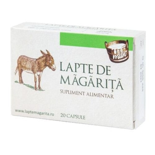 Supliment alimentar Plasmon Lapte de măgăriță, 20 capsule