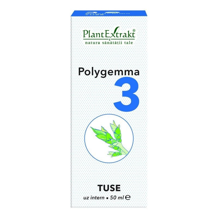 Supliment alimentar PlantExtrakt Polygemma 3 Tuse, 50 ml