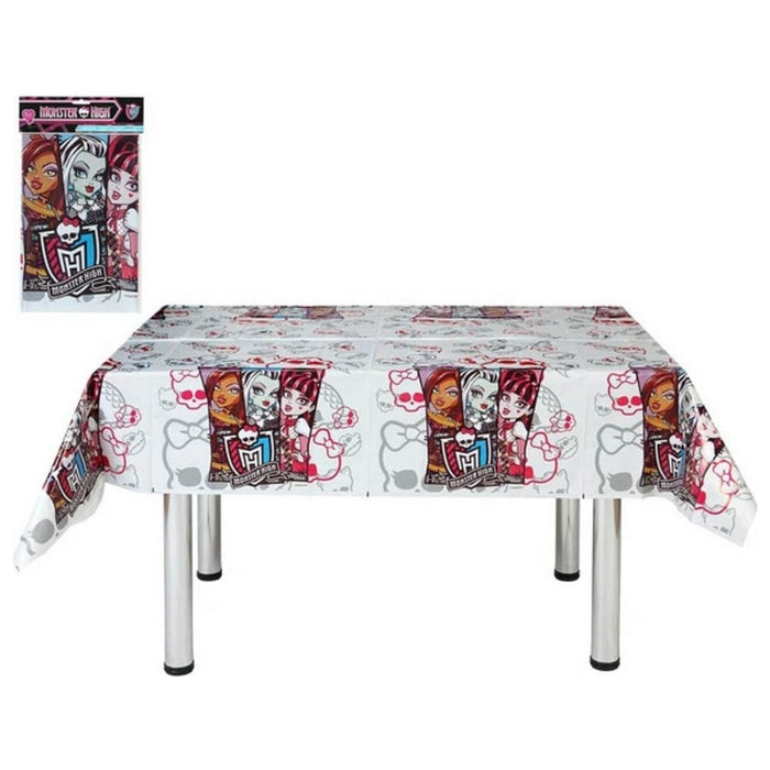Față de masă, Monster High, pentru petrecere, 180 x 120 cm, multicolor