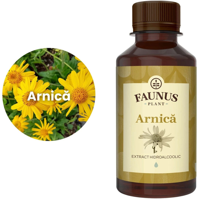 Tinctură de arnică Faunus Plant, 200 ml