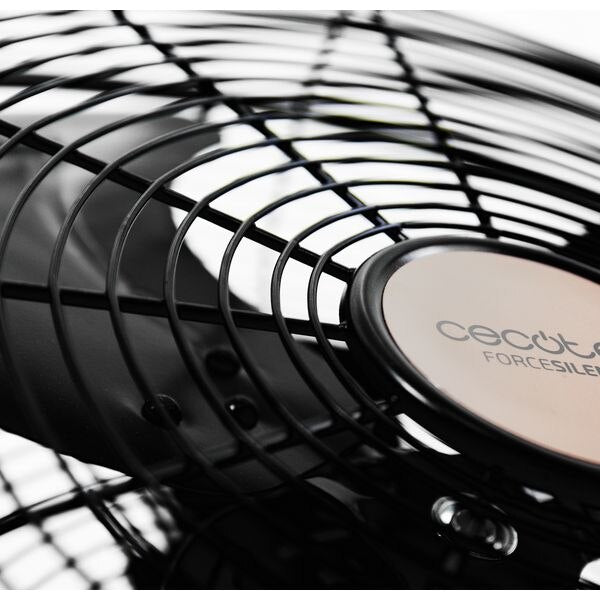 Ventilator de Podea, Cecotec Forcesilence 3000 Pro, 90W, Negru