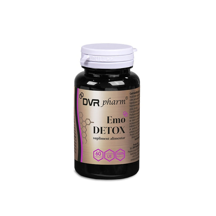 Supliment alimentar DVR Pharm Emo Detox, 60 capsule