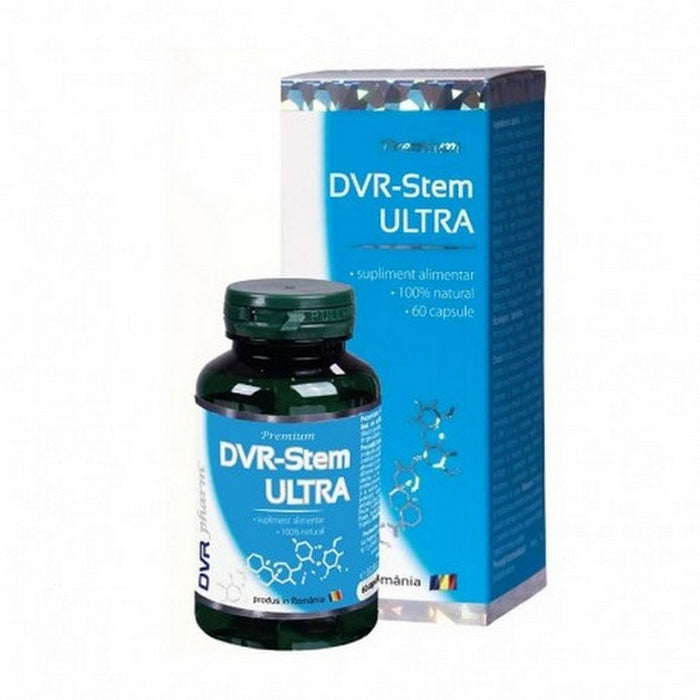 Supliment alimentar DVR Pharm Stem Ultra, cu ficocianină și lăptișor de matcă, 60 capsule