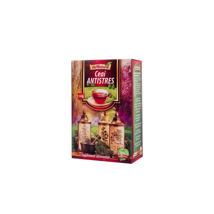 Ceai AdNatura Antistres, amestec de plante, 50 g
