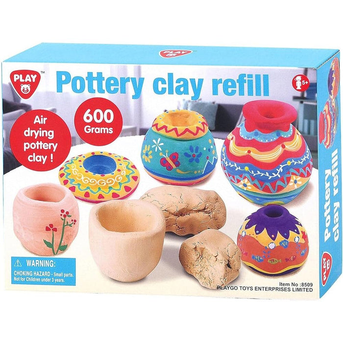 Lut pentru olărit PlayGo, rezervă pentru set de olărit, 600 g, 5+ ani