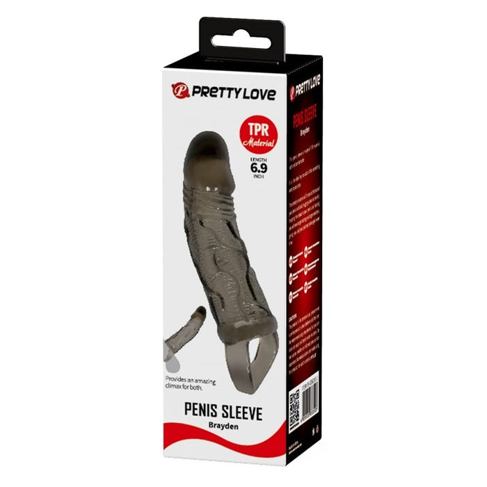 Manson pentru penis, Pretty Love Brayden, TPR, transparent