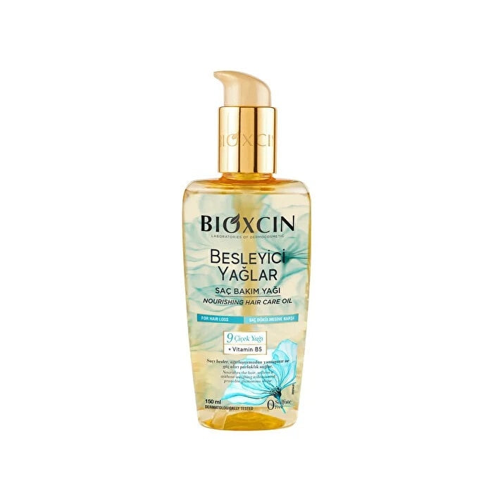 Ulei de păr Bioxcin Nourishing, cu 9 uleiuri și vitamina B5, 150 ml