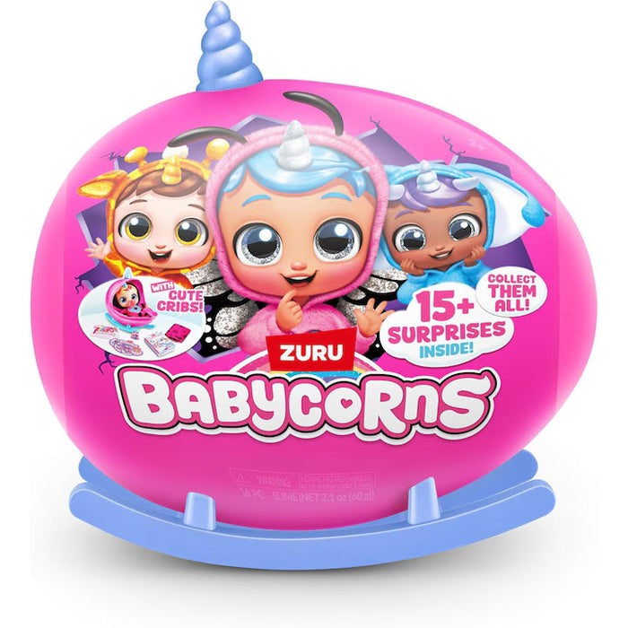 Păpușă Zuru Rainbocorns Babycorns, Bailey the Ladybug, 15 accesorii, 3+ ani