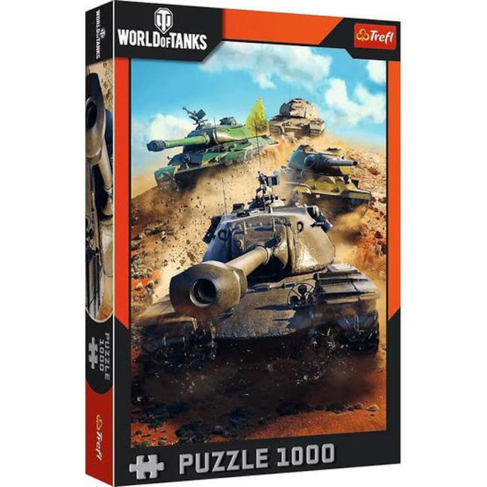 Puzzle Trefl World of Tanks, 1000 piese