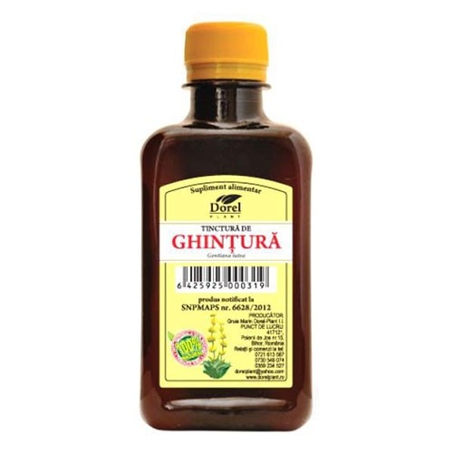 Tinctură Dorel Plant de ghintură, extract de rădăcină, 500 ml