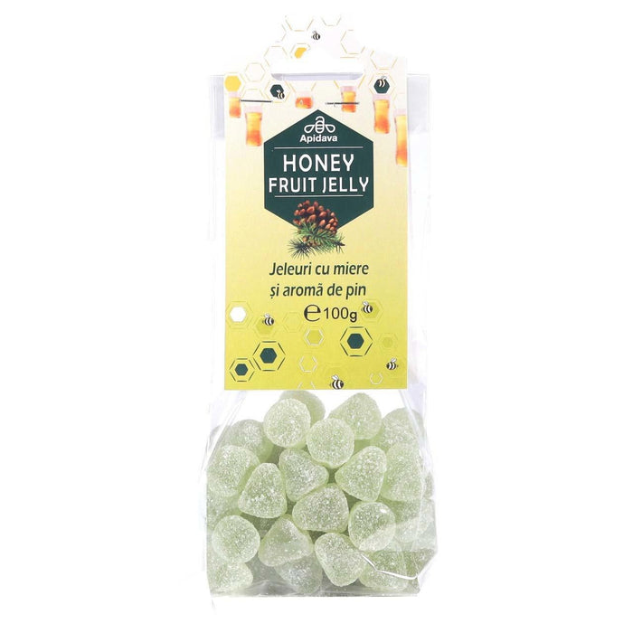 Jeleuri Apidava cu miere și aromă de pin, 100 g