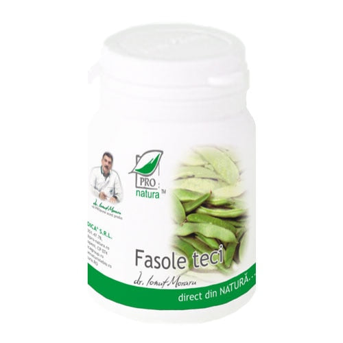 Supliment alimentar Medica Farmimpex Fasole teci, 60 capsule