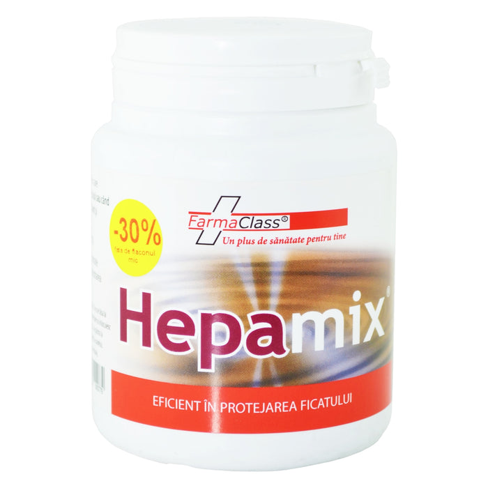 Supliment alimentar FarmaClass Hepamix, 150 capsule