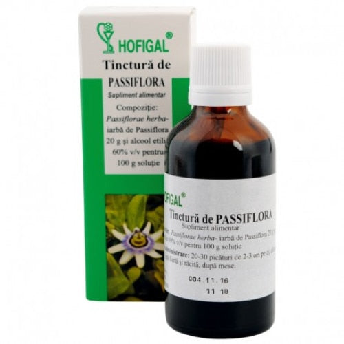 Tinctură Hofigal Passiflora, 50 ml